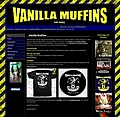 Webauftritt Vanilla Mufffins